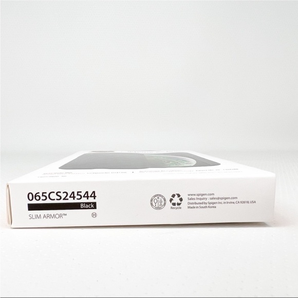 Spigen iPhone XS Max Slim Armor Black Case New in Box NWT - Picture 4 of 6